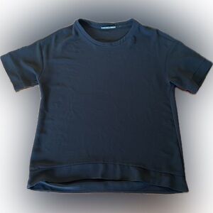 Harlowe & Graham | Women’s black short sleeve blouse